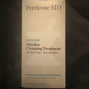 Perricone MD No-Rinse Micellar Cleansing Treatment - toner and makeup remover.